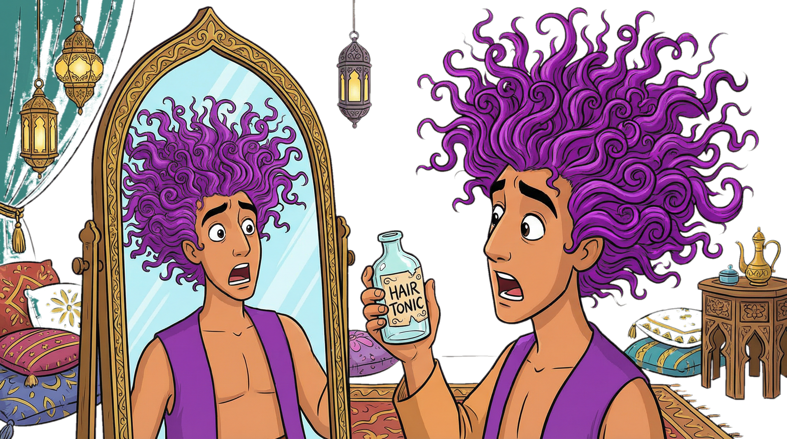 Aladdin and the Cure for Hair