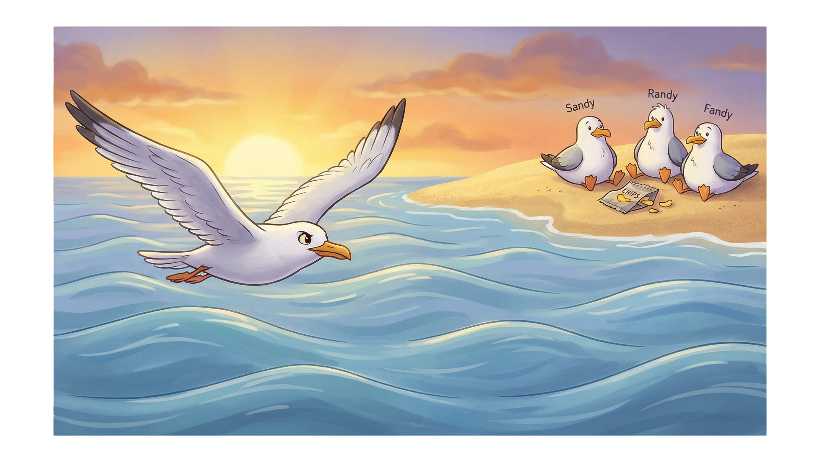 Mandy the Ambitious Seagull