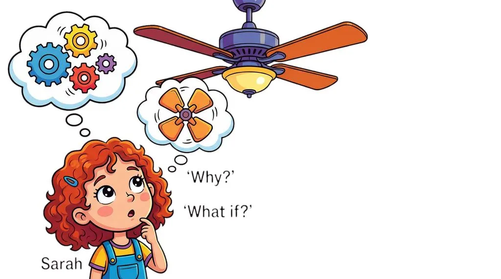 Sarah, the 'Why and What If' Girl