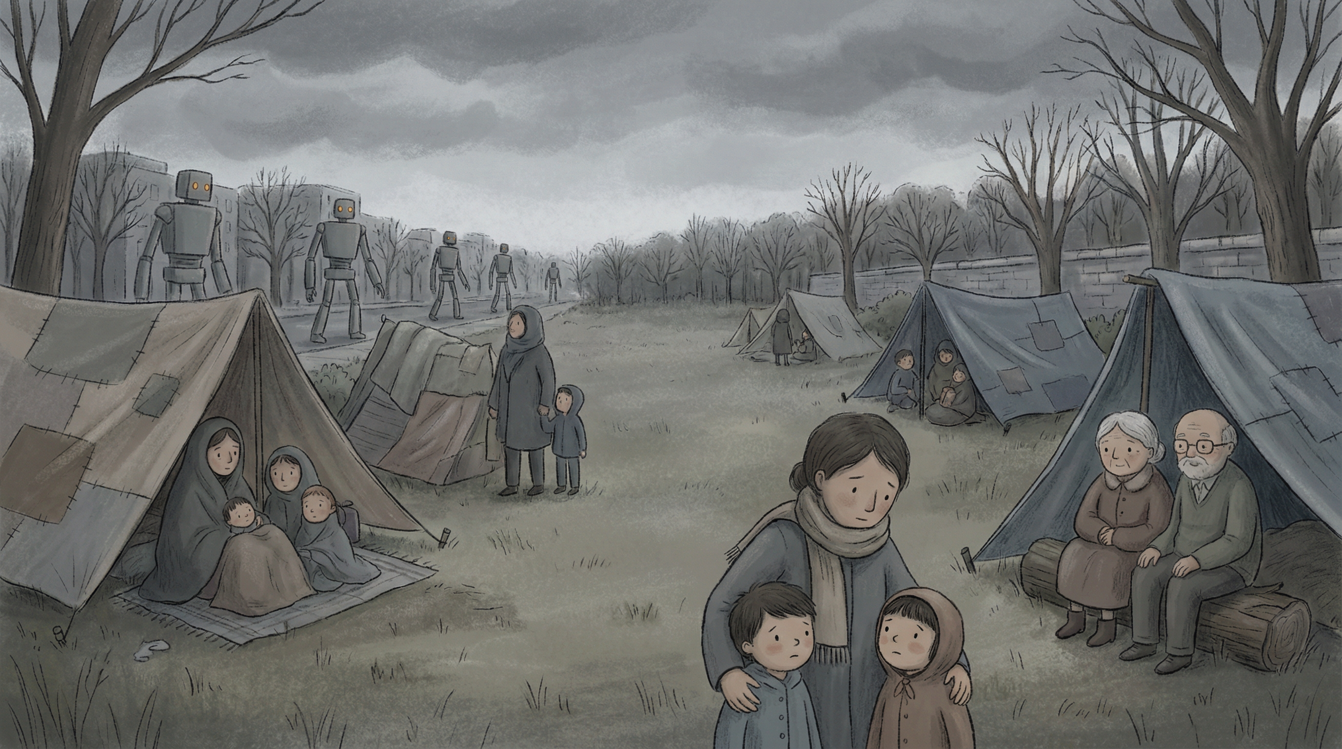 Illustration for Ariana and the Robot Virus