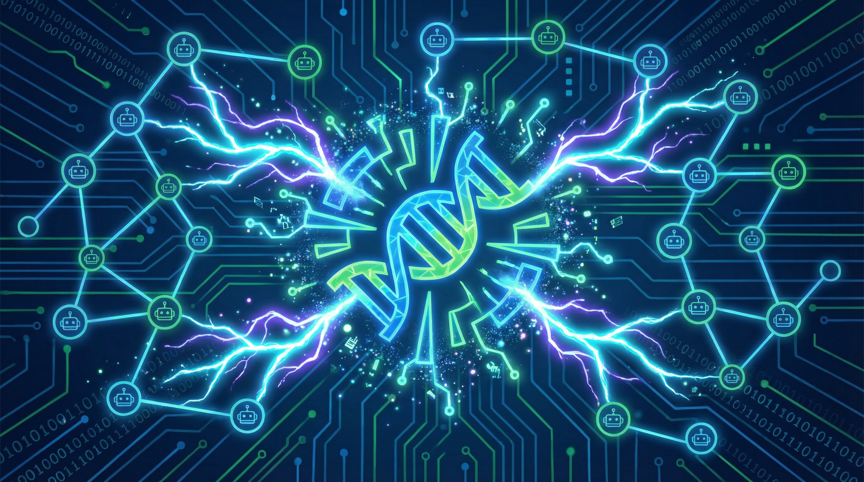 Illustration for Ariana and the Robot Virus